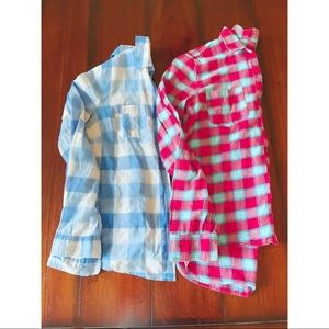 Aeropostale/Hollister Button Flannels | Medium